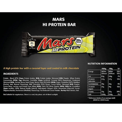 MARS Protein 59g Single Bar 5060402908286- The Supplement Warehouse Pte Ltd