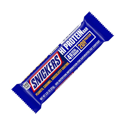 MARS Snickers HI Protein Bar 55g 5060402908248- The Supplement Warehouse Pte Ltd