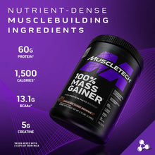 Load image into Gallery viewer, MuscleTech Mass Gainer 5.15 lbs