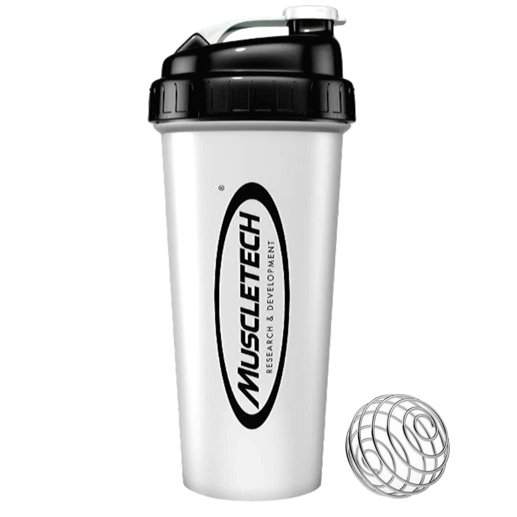 MuscleTech Transparent Shaker 600 ml with Blender Ball