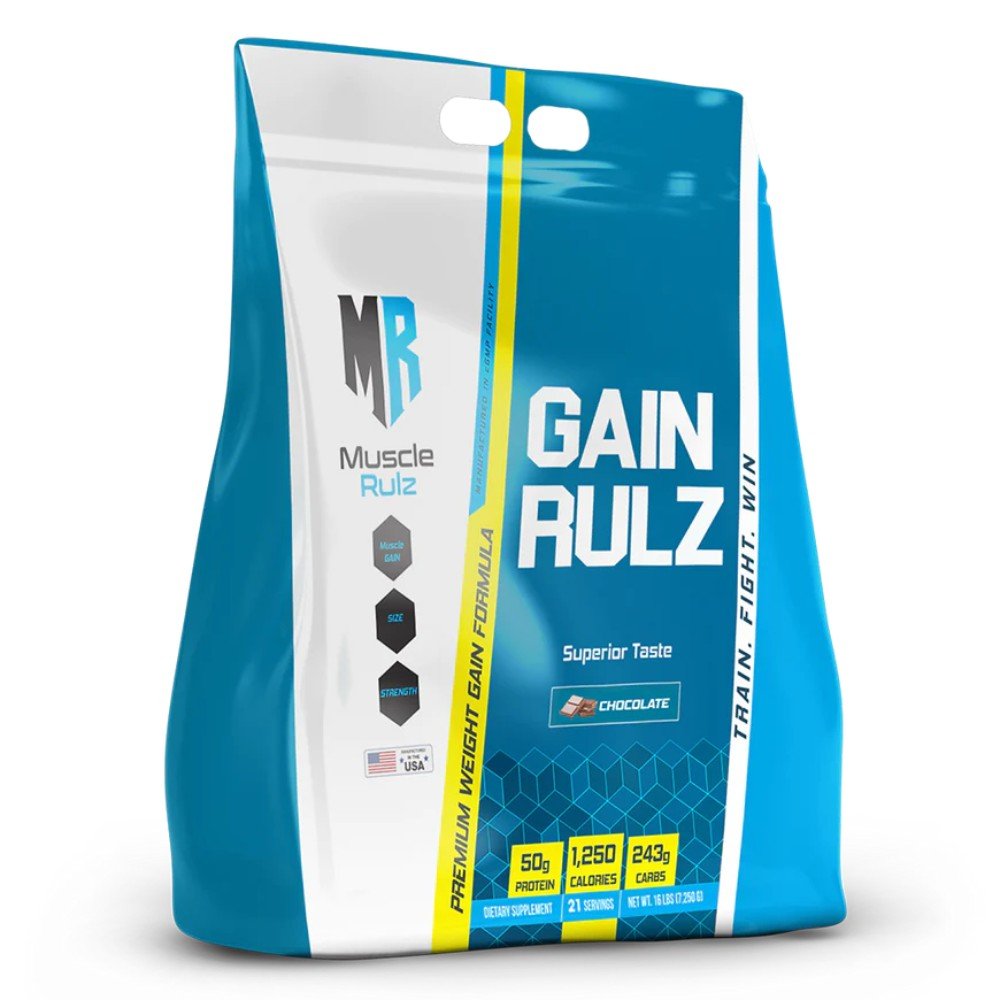 Muscle Rulz Gain Rulz 16lb 21srv 854636008035- The Supplement Warehouse Pte Ltd