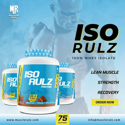Muscle Rulz Iso Rulz Whey Isolate 5lbs 75srv 850050888093- The Supplement Warehouse Pte Ltd