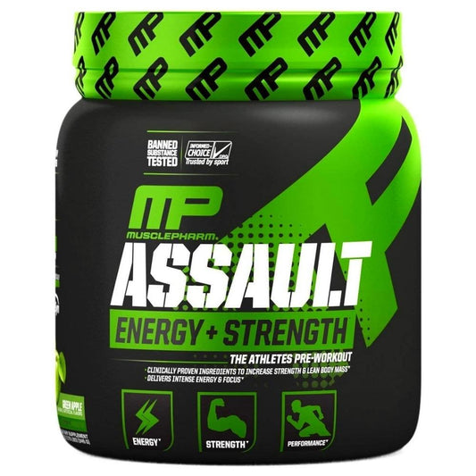 MusclePharm Assault Sport 30 servings 653341046017- The Supplement Warehouse Pte Ltd