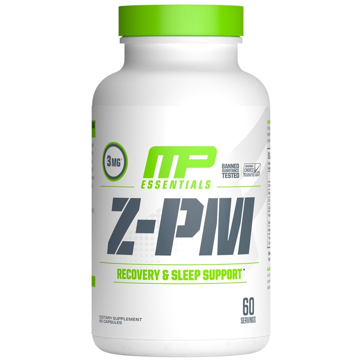MusclePharm Z-CORE PM 60 capsules 856737003964- The Supplement Warehouse Pte Ltd