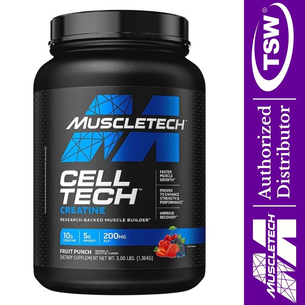 MuscleTech Cell Tech 3 lbs 631656703184- The Supplement Warehouse Pte Ltd