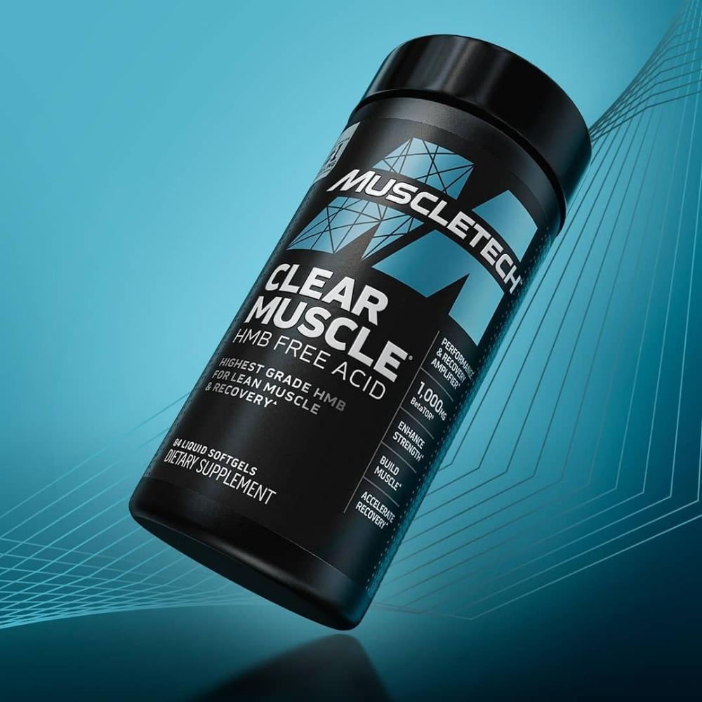 MuscleTech Clear Muscle 84 liquid softgels 631656610154- The Supplement Warehouse Pte Ltd
