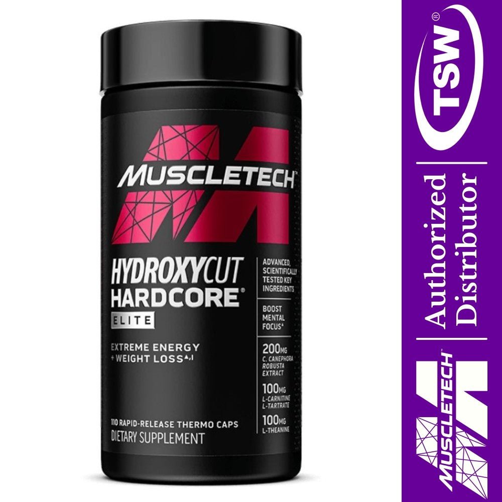 MuscleTech Hydroxycut Hardcore Elite 110 capsules 631656202052- The Supplement Warehouse Pte Ltd