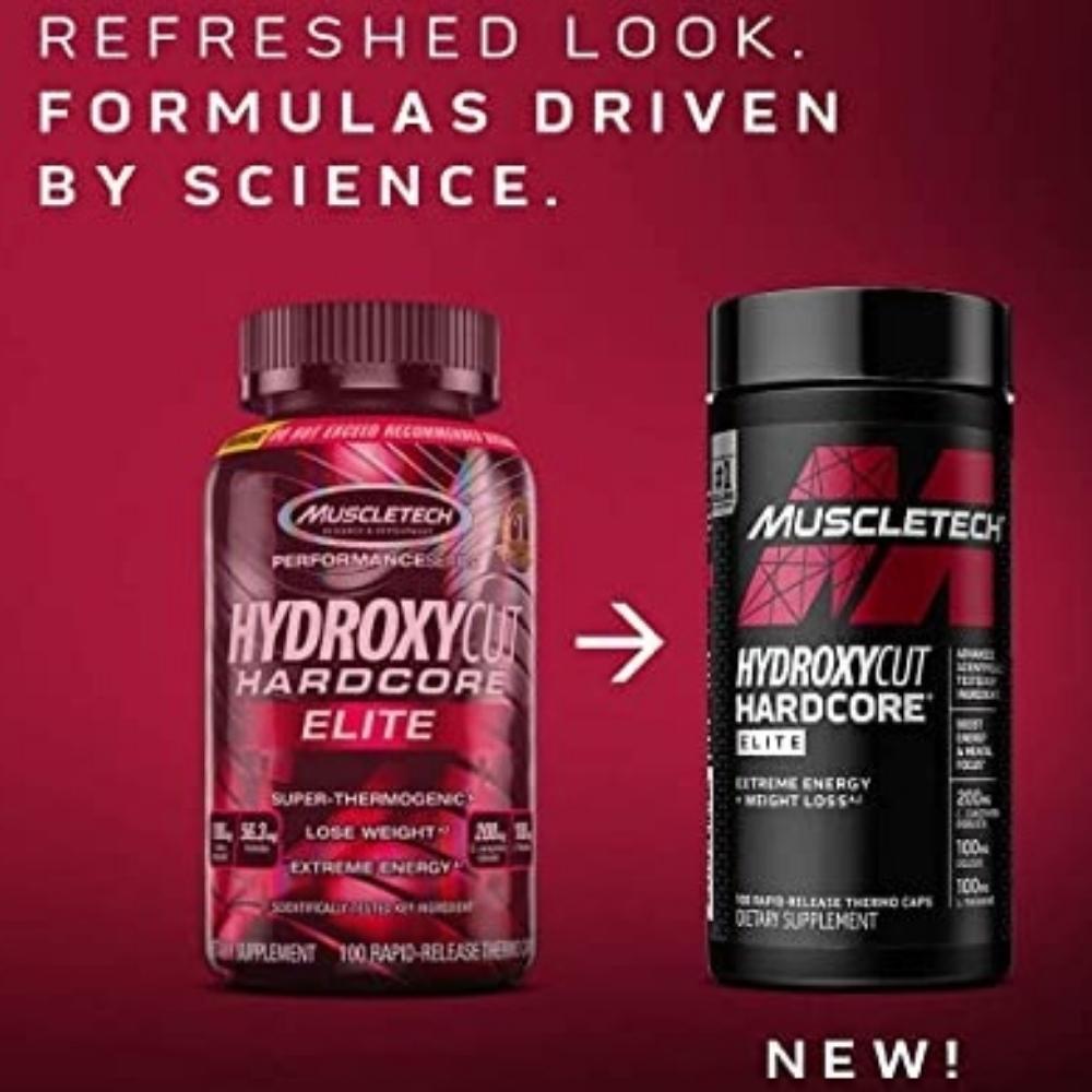 MuscleTech Hydroxycut Hardcore Elite 110 capsules 631656202052- The Supplement Warehouse Pte Ltd