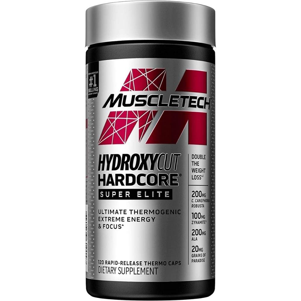 MuscleTech Hydroxycut Hardcore Super Elite 120 caps 631656610147- The Supplement Warehouse Pte Ltd