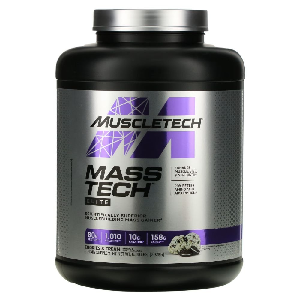 MuscleTech Mass Tech Elite 6 lbs 631656716887- The Supplement Warehouse Pte Ltd