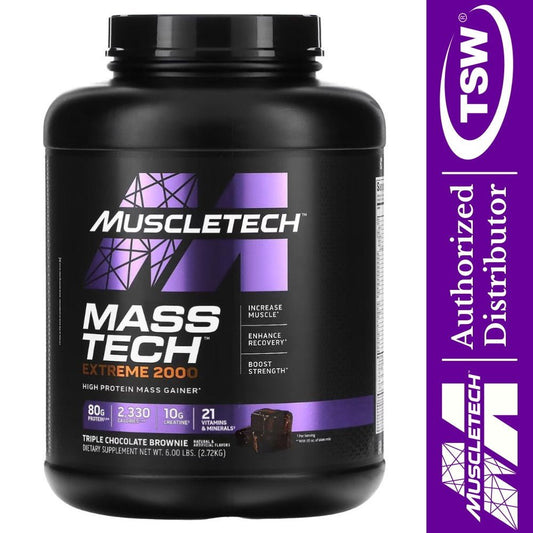 MuscleTech Mass Tech Extreme 2000 6 lbs 631656716962- The Supplement Warehouse Pte Ltd