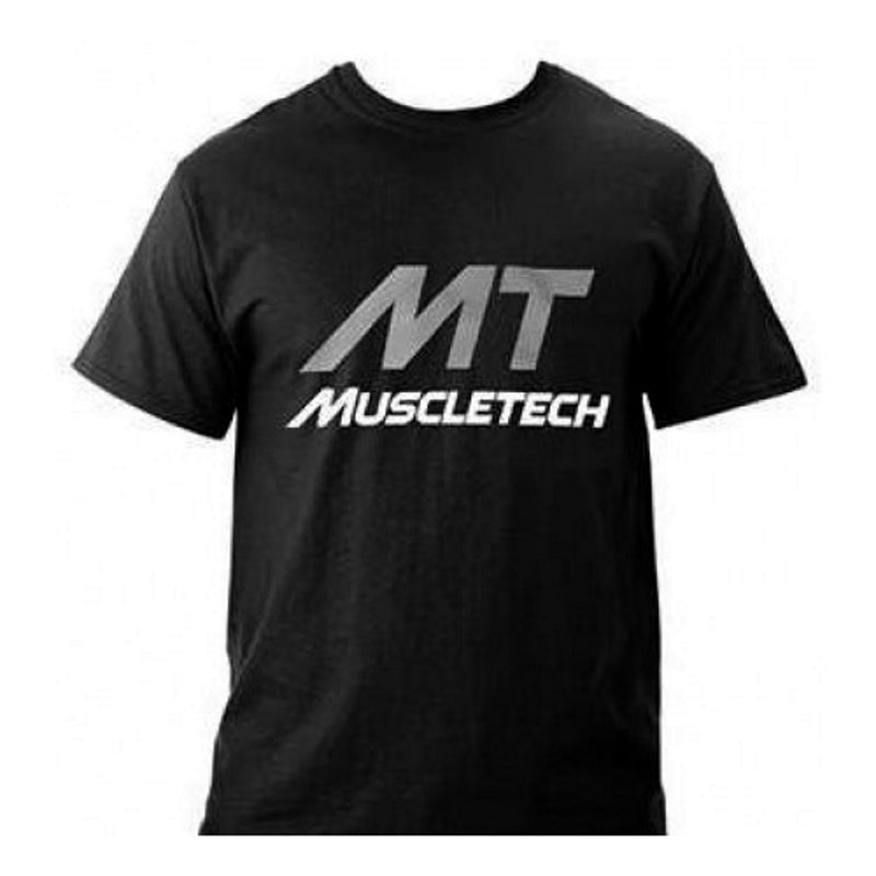 MuscleTech MT Logo Black T-Shirt M SP-117- The Supplement Warehouse Pte Ltd