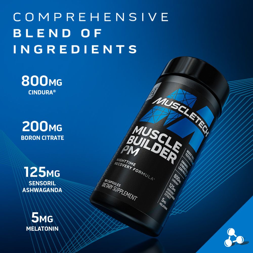 MuscleTech Muscle Builder PM 90 capsules 631656609462- The Supplement Warehouse Pte Ltd