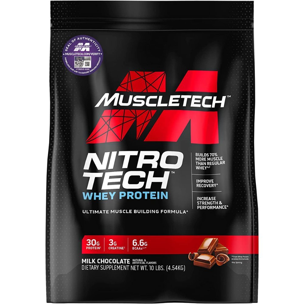 MuscleTech Nitro Tech 10 lbs 631656709612- The Supplement Warehouse Pte Ltd
