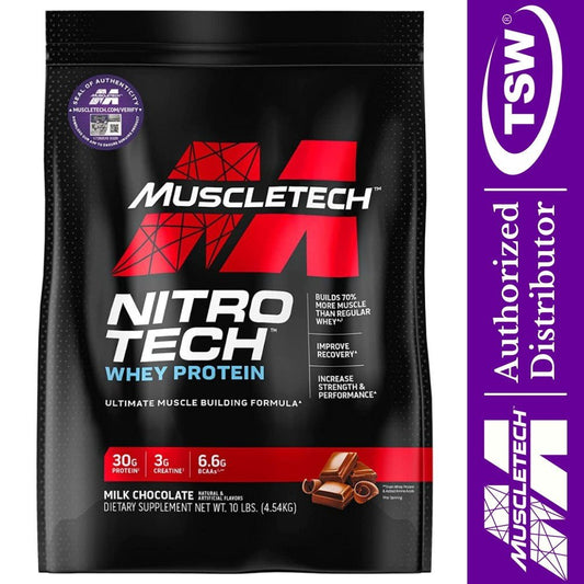 MuscleTech Nitro Tech 10 lbs 631656709612- The Supplement Warehouse Pte Ltd