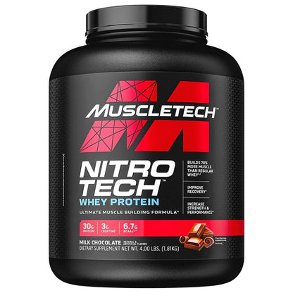 MuscleTech Nitro Tech 4 lbs 631656703283- The Supplement Warehouse Pte Ltd