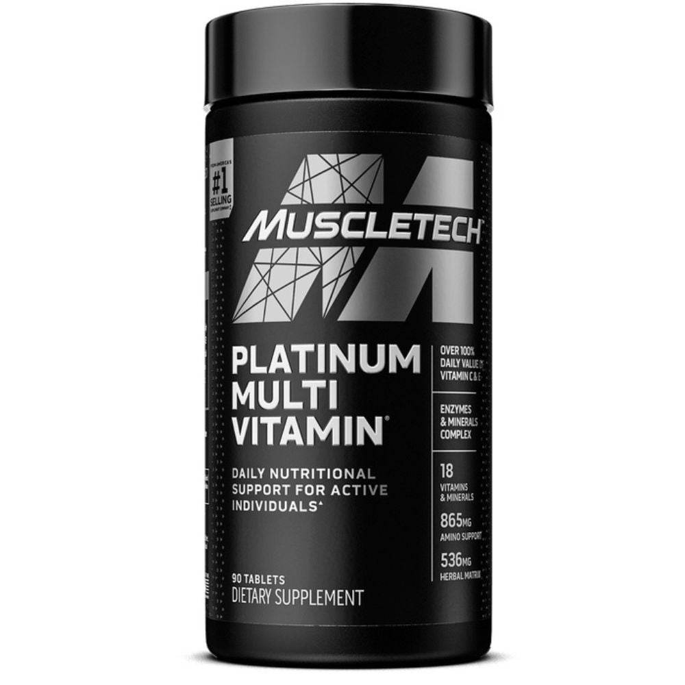 MuscleTech Platinum Multi Vitamin 90 tablets 631656610178- The Supplement Warehouse Pte Ltd