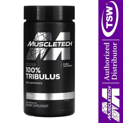 MuscleTech Platinum Tribulus 100 Capsules 631656203189- The Supplement Warehouse Pte Ltd