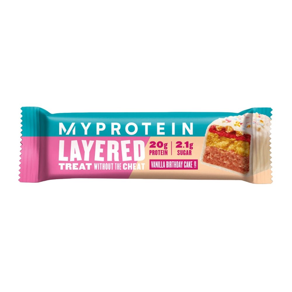 MyProtein Layered Protein Bar 60g 5059883177502- The Supplement Warehouse Pte Ltd