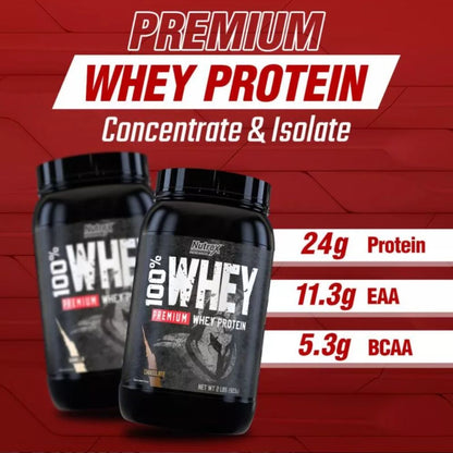 Nutrex 100% Premium Whey Protein 5 lbs 850026029086- The Supplement Warehouse Pte Ltd