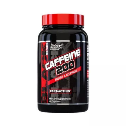 Nutrex Caffeine 200 (9147) 60 veg cap 850026029147- The Supplement Warehouse Pte Ltd