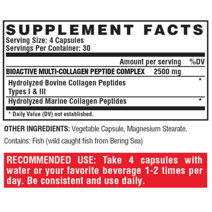 Nutrex Collagen (9529) 120 veg cap 850026029529- The Supplement Warehouse Pte Ltd