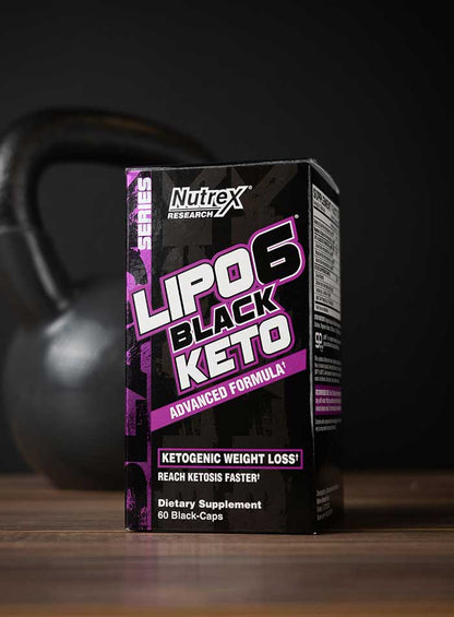 Nutrex Lipo6 Black Keto (9444) 60 veg cap 850026029444- The Supplement Warehouse Pte Ltd