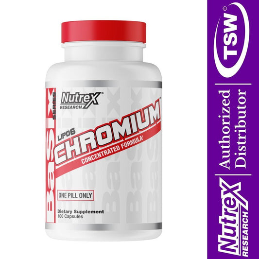 Nutrex Lipo6 Chromium (5975) 100 capsules 850005755975- The Supplement Warehouse Pte Ltd