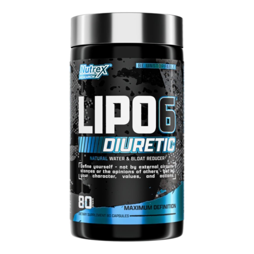 Nutrex Lipo6 Diuretic 80 veg cap x12/26 850046504778- The Supplement Warehouse Pte Ltd