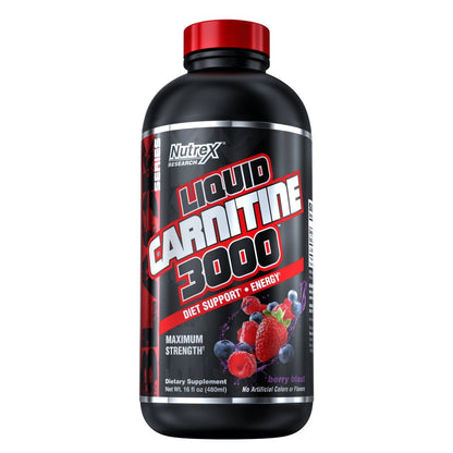 Nutrex Liquid Carnitine 3000 16 servings 480ml 857268005410- The Supplement Warehouse Pte Ltd