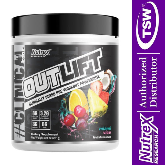 Nutrex Outlift Pre-Workout 10 srv (S) 857839006501- The Supplement Warehouse Pte Ltd