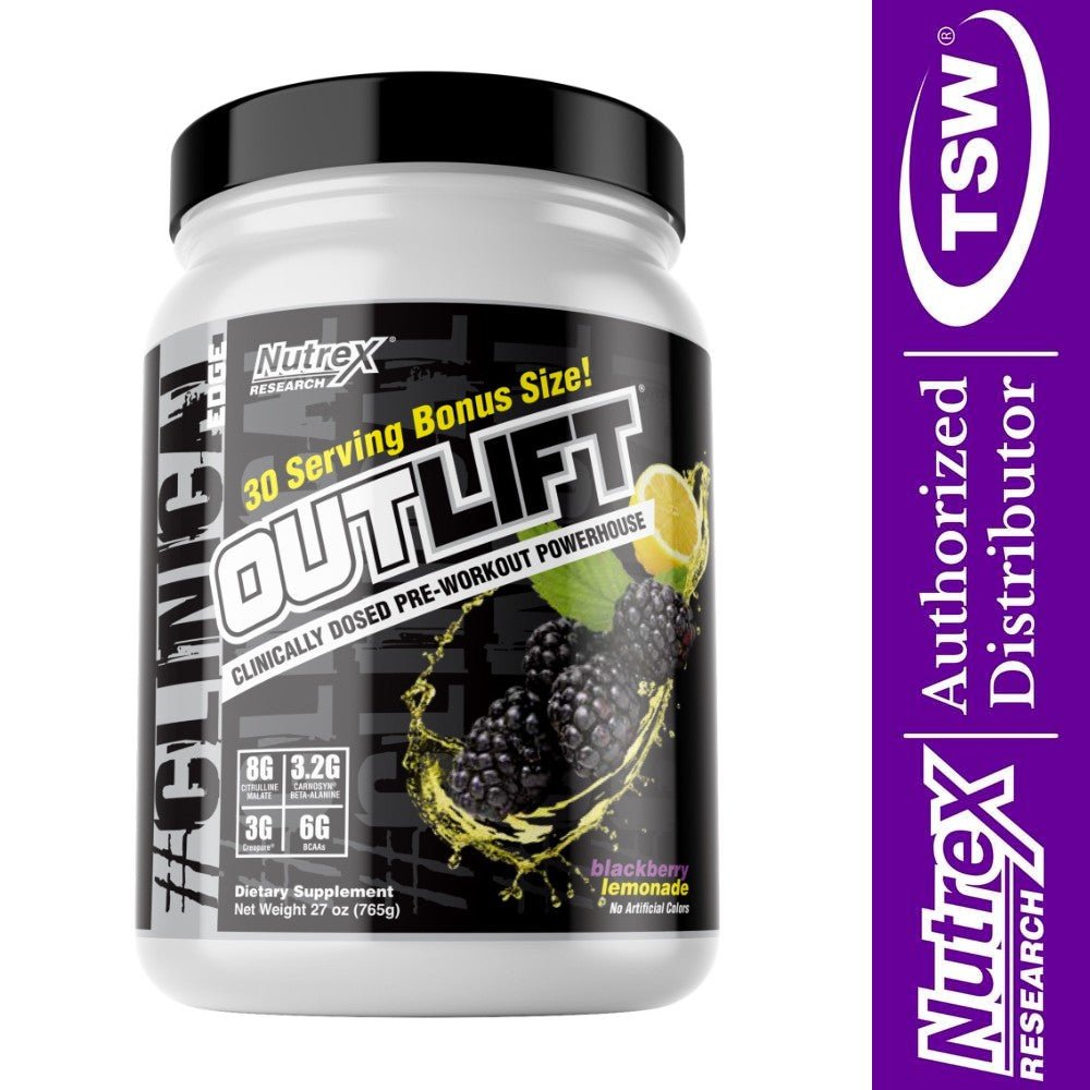 Nutrex Outlift Pre-Workout 30 srv (L) 859400007160- The Supplement Warehouse Pte Ltd