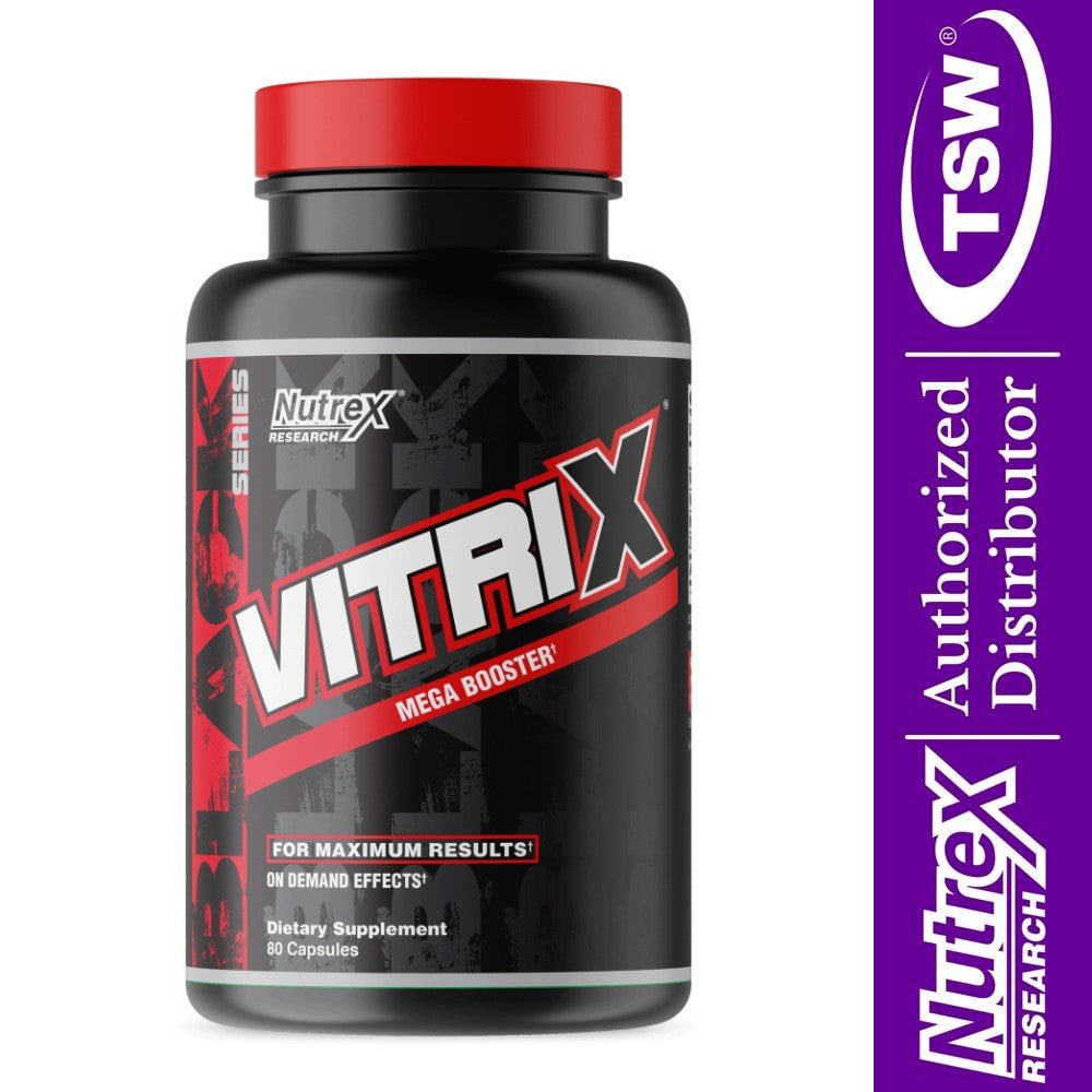Nutrex Vitrix Men's Mega Booster (7634) 80 veg capsules 859400007634- The Supplement Warehouse Pte Ltd