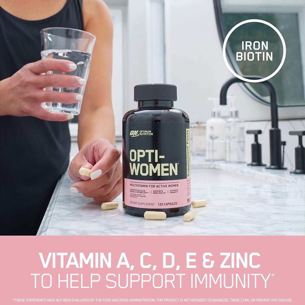 Optimum Nutrition Opti-Women Multi-vitamin 748927024524- The Supplement Warehouse Pte Ltd