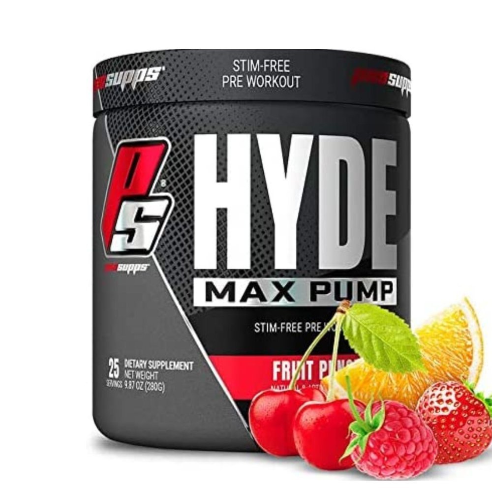 ProSupps Hyde Max Pump (Stim-Free PWO) 25 servings 810034811493- The Supplement Warehouse Pte Ltd