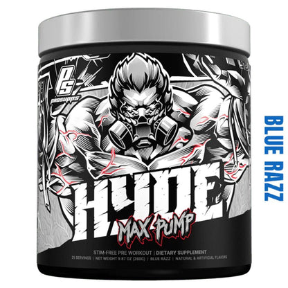ProSupps Hyde Max Pump (Stim-Free PWO) 25 servings 810034811509- The Supplement Warehouse Pte Ltd