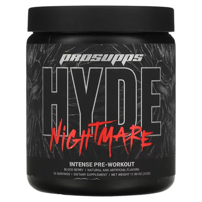 ProSupps Hyde Nightmare Pre Workout 30 srv 810034812612- The Supplement Warehouse Pte Ltd