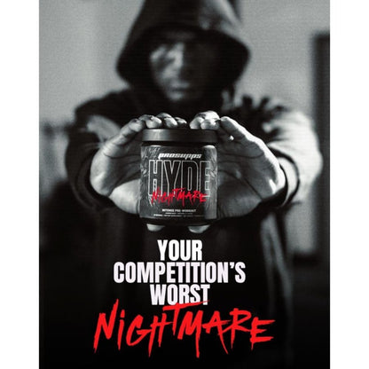 ProSupps Hyde Nightmare Pre Workout 30 srv (Free Nightmare Shaker!) 810034812612- The Supplement Warehouse Pte Ltd