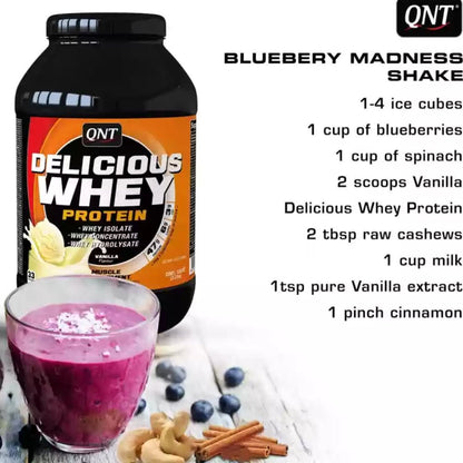 QNT Delicious Whey Protein 2 lbs 5425002409999- The Supplement Warehouse Pte Ltd