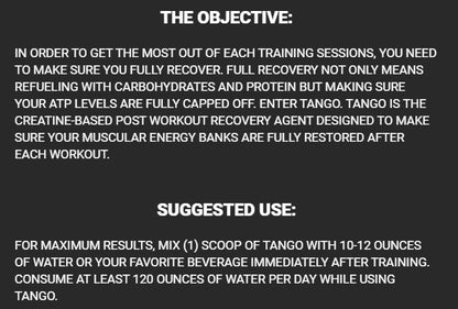 RedCon1 Tango (Creatine Recovery) 30 servings 850004759417- The Supplement Warehouse Pte Ltd