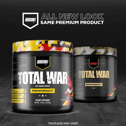 RedCon1 Total War (Pre-Workout) 30 srv 078928266365- The Supplement Warehouse Pte Ltd