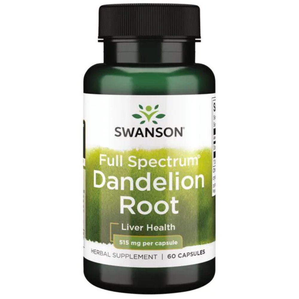 Swanson Dandelion Root 515mg 60 caps