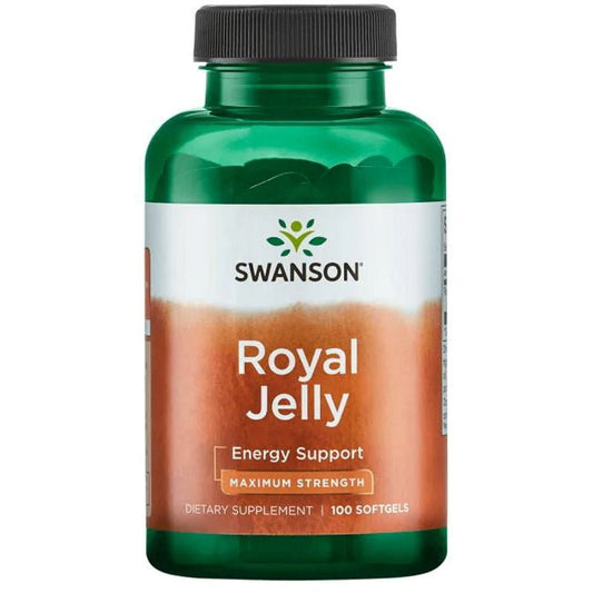Swanson Royal Jelly - Maximum Strength 333.33 mg 100 Sgels 087614116013- The Supplement Warehouse Pte Ltd