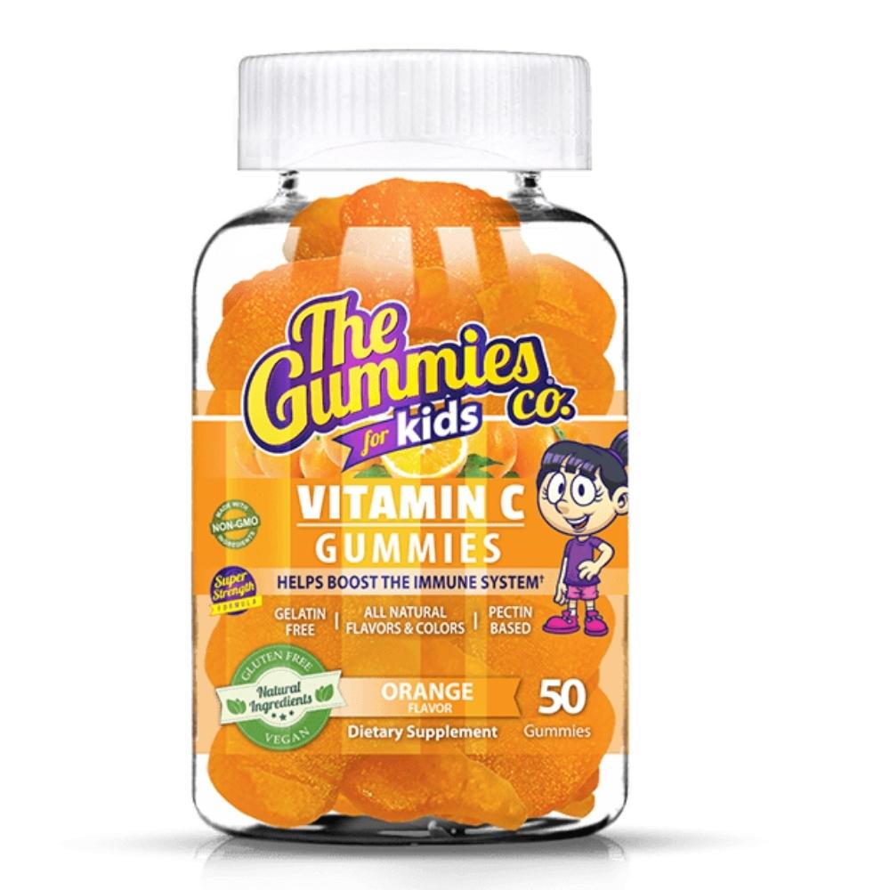 The Gummies Co Vitamin C Orange Slices for Kids 50 Gummies Orange 639738166377- The Supplement Warehouse Pte Ltd