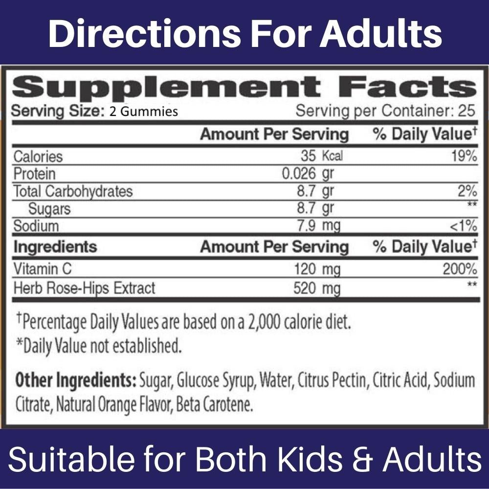 The Gummies Co Vitamin C Orange Slices for Kids 50 Gummies Orange 639738166377- The Supplement Warehouse Pte Ltd