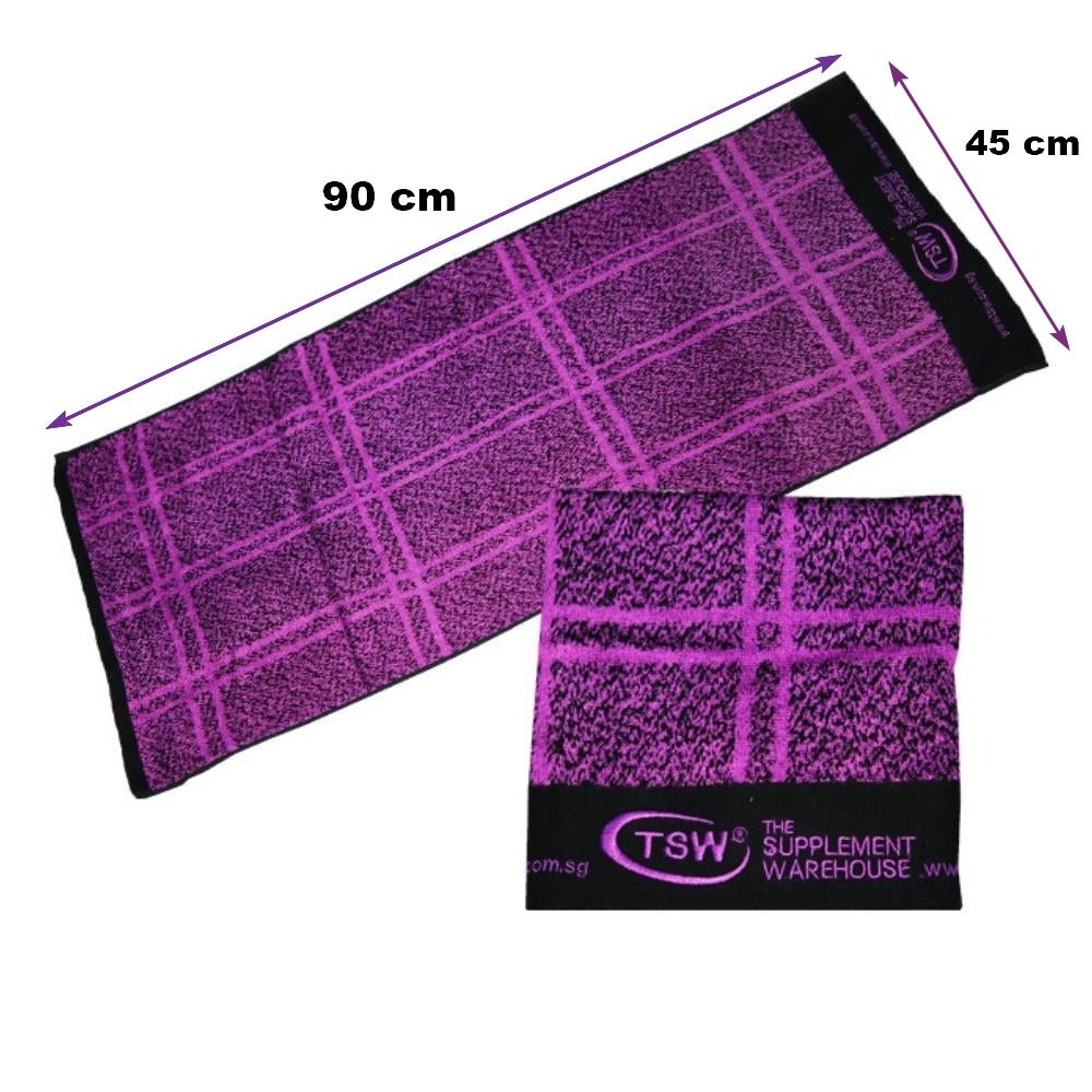TSW Bamboo Fibre Sports Towel SP-58- The Supplement Warehouse Pte Ltd