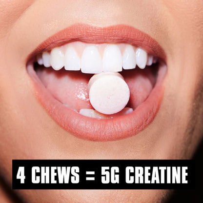 Universal Nutrition Creatine Chews 120 Chewable Tablets x11/25 039442033321- The Supplement Warehouse Pte Ltd